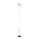 LED Pendelleuchte NUMINOS PD DALI S, 2700K, 24°, 985lm, weiß / schwarz