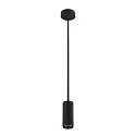 LED Pendelleuchte NUMINOS PD DALI S, 3000K, 24°, 1020lm, schwarz / schwarz