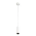 LED Pendelleuchte NUMINOS PD DALI S, 3000K, 24°, 1020lm, weiß / schwarz