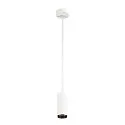 LED Pendelleuchte NUMINOS PD DALI S, 3000K, 36°, 1020lm, weiß / schwarz