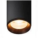SLV LED Ceiling luminaire NUMINOS SPOT DALI L, 2700K, 60°, 2475lm, black/black