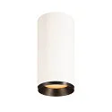 LED Ceiling luminaire NUMINOS CL DALI L, 2700K, 36°, 2400lm, white/black