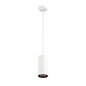 LED Pendelleuchte NUMINOS PD DALI L, 2700K, 60°, 2475lm, weiß / schwarz