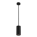 LED Pendelleuchte NUMINOS PD DALI L, 4000K, 60°, 2715lm, schwarz / schwarz