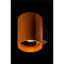 SLV LED Outdoor luminaire RUSTY© UP/DOWN WL Wall luminaire, round, CCT switch, 3000/4000K, IP65, rust