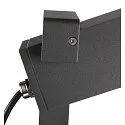 SLV Erdspießleuchte THEO BRACKET SP QPAR51, IP65, GU10, neigbar + drehbar, mit IP-Steckerkabel, anthrazit