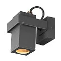 Außenwand- und Deckenleuchte THEO BRACKET CW, IP65, GU10, neigbar, anthrazit
