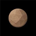 Shade for MANA LED Wall luminaire, round, Ø 40cm, beige