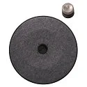 SLV Shade for MANA LED Wall luminaire, round, Ø 60cm, gray