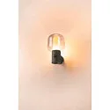 SLV LED Außenleuchte OVALISK WL LED Wandleuchte mit Sensor, CCT switch, 3000/4000K, 560/600lm, IP65, anthrazit