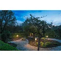 SLV LED Außenleuchte OVALISK 75 FL LED Stehleuchte, CCT switch, 3000/4000K, 560/600lm, IP65, anthrazit
