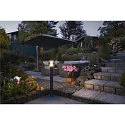 SLV LED Außenleuchte OVALISK 100 FL LED Stehleuchte, CCT switch, 3000/4000K, 560/600lm, IP65, anthrazit