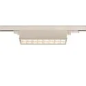 LED 3-Phasen Strahler SIGHT MOVE DALI, IP20, 45cm, mit Raster, CRi >90, schwenkbar, DALI dimmbar, 26W 4000K 3100lm 75°, weiß