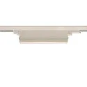 SLV LED 3-Phasen Strahler SIGHT MOVE DALI, IP20, 45cm, mit Raster, CRi >90, schwenkbar, DALI dimmbar, 26W 4000K 3100lm 75°, weiß