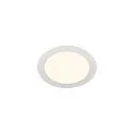 LED Ceiling recessed luminaire SENSER 18 DL, round, 9,7W, 950lm, IP20, white, 4000K