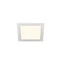 LED Ceiling recessed luminaire SENSER 18 DL, square, 9,7W, 820lm, IP20, white, 4000K
