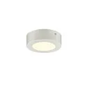 SLV LED Wand-/Deckenleuchte SENSER 12 CW, rund, IP20, weiß, 8,5W, 4000K, 470lm