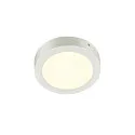 LED Wall / Ceiling luminaire SENSER 18 CW, round, IP20, white, 13W, 4000K, 990lm