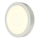 SLV LED Wand-/Deckenleuchte SENSER 24 CW, rund, 15W, IP20, weiß, 4000K, 1300lm