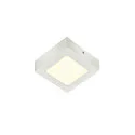 LED Wall / Ceiling luminaire SENSER 12 CW, square, IP20, white, 8,5W, 4000K, 440lm