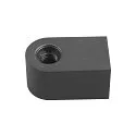 Wall luminaire FITU CUBE WL, E27, IP20, black