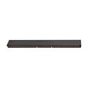 LED Wall luminaire DIRETO 60 WL, CCT switch, 2700/3000K, 590/625lm, IP20, black matt