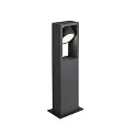 SLV Outdoor LED Stehleuchte ESKINA FRAME 45 SINGLE CCT, IP65 IK06, 15W 3000/4000K 95°, verstellbar, Anthrazit