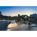 SLV Outdoor LED Stehleuchte ESKINA FRAME 45 SINGLE CCT, IP65 IK06, 15W 3000/4000K 95°, verstellbar, Anthrazit