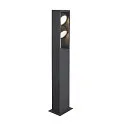Outdoor LED Stehleuchte ESKINA FRAME 75 DOUBLE CCT, IP65 IK06, 75cm, 27W 3000/4000K 95°/95°, verstellbar, anthrazit