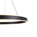 SLV LED Pendelleuchte ONE 60 PD PHASE UP/DOWN, CCT switch, 2700/3000K, 410/415lm, schwarz