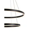 LED Pendelleuchte ONE DOUBLE PD DALI UP/DOWN, CCT switch, 3000/4000K, 1050/1060lm, schwarz