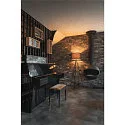 SLV Shade FENDA, 45cm, round, grey