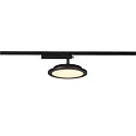 LED 1-phase spot PANEL TRACK, round, 20cm, 18W, 3000K, black