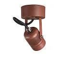 SLV LED Outdoor luminaire LED SPOT SP Wall luminaire, 3000K, 400lm, IP55, brown