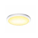 SLV LED Außenleuchte RUBA 27 CW LED Wand-/Deckenleuchte, CCT switch, 3000/4000K, 985/1100lm, IP65, weiß