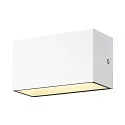 LED Außenwandleuchte SITRA M WL UP/DOWN, IP65 IK05, 20cm, 14W 3000/4000K (CCT Switch) 1700lm 2x95°