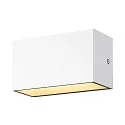 LED Außenwandleuchte SITRA M WL UP/DOWN, IP65 IK05, 20cm, 14W 3000/4000K (CCT Switch) 1700lm 2x95°