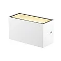 LED Außenwandleuchte SITRA M WL UP/DOWN, IP65 IK05, 20cm, 14W 3000/4000K (CCT Switch) 1700lm 2x95°