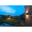 SLV LED Außenwandleuchte SITRA M WL UP/DOWN, IP65 IK05, 20cm, 14W 3000/4000K (CCT Switch) 1700lm 2x95°, rostfarben