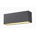 LED Außenwandleuchte SITRA L, UP/DOWN, IP65 IK03, 24W 3000/4000K (CCT Switch) 2800lm 2x105°, anthrazit