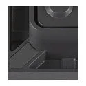 SLV Outdoor LED Deckenleuchte QUADRULO CL, indirekt, IP55 IK04, 7.5W 3000K 230lm, anthrazit