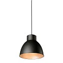 SLV Pendant luminaire PARA DOME E27, black