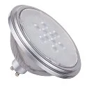 LED Lamp QPAR111 GU10, 7W, 3000K, CRI90, 40°, silver