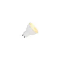 SLV LED Lamp QPAR51 GU10 RGBW smart, 5,2W, CRI90, 38°, white/transparent