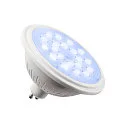 SLV LED Leuchtmittel VALETO® RGBW SMART QPAR111, GU10, 10W RGB+W 750lm 25°, CRi >90, dimmbar, weiß