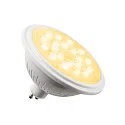 SLV LED Leuchtmittel VALETO® RGBW SMART QPAR111, GU10, 10W RGB+W 750lm 25°, CRi >90, dimmbar, weiß