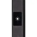SLV LED Büro-Stehleuchte WORKLIGHT, Up/Down, mit Sensor, 79W 4000K 7600lm 100°/80°, UGR , Schwarz