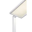 SLV LED Büro-Stehleuchte WORKLIGHT, Up/Down, mit Sensor, 79W 4000K 7600lm 100°/80°, UGR , Weiß