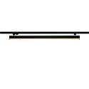 LED 3-Phasen-Leuchte SIGHT TRACK CCT ON-OFF, 114cm 37W 3000/400K (CCT-Switch) 3000lm 120°, CRi >90, schaltbar, schwarz