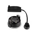 Deckeneinbauleuchte HORN GU10, 25W, blower door getestet, schwarz